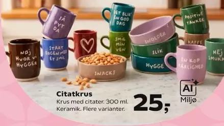 Keramik - Citatkrus