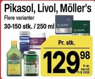 Pikasol, Livol, Möller's