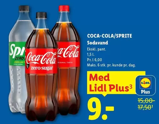 Coca Cola - COCA-COLA/SPRITE Sodavand