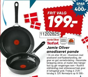 Jamie Oliver - anodiseret pande