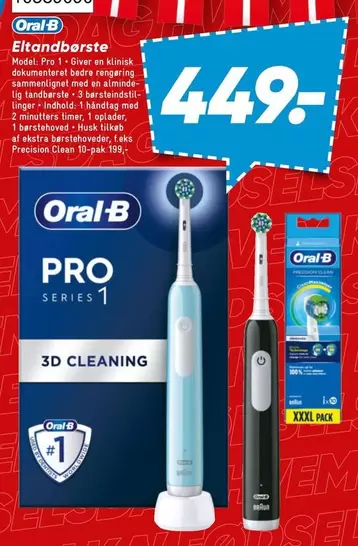 Oral B - Oral-B Pro Series 1 Elstandborste