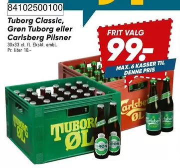 Carlsberg - Tuborg Classic, Grøn Tuborg eller Pilsner