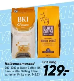 Helbønne marked