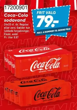 Coca Cola - Coca-Cola sodavand 17200901