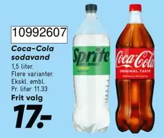 Coca Cola - Coca-Cola sodavand 10992607