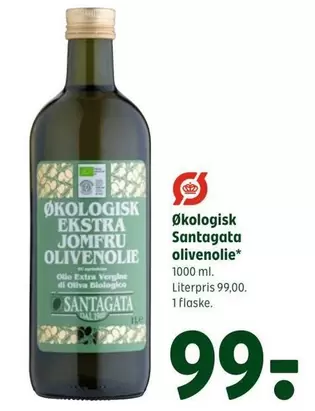 Økologisk ekstra jomfru olivenolie