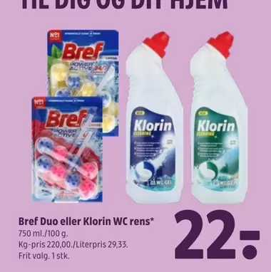 Duo - eller WC rens