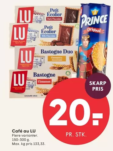 Duo - Café au LU