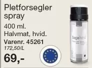 Pletforsegler spray Varenr. 45261