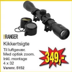Kikkertsigte 4 x 32 Varenr. 5152