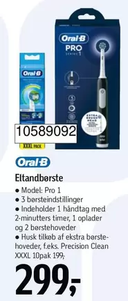 Oral B - Elttandbørste