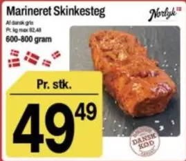Marineret Skinkesteg