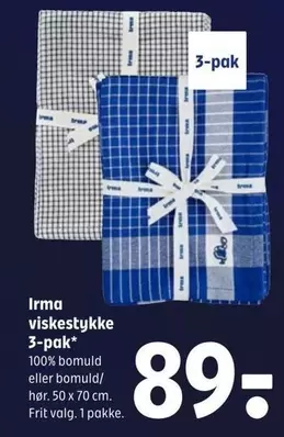 viskestykke 3-pak