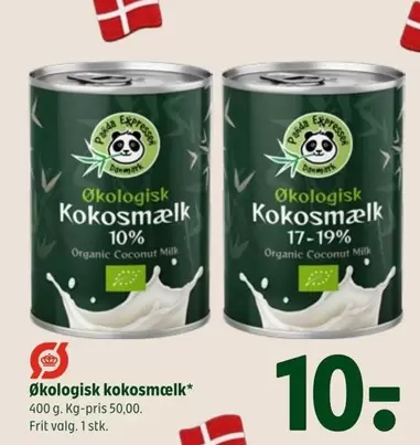 Økologisk Kokosmælk