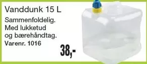 Vandkund 15 L