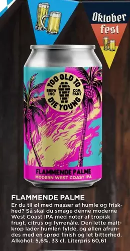 Den - FLAMMENDE PALME MODERN WEST COAST IPA