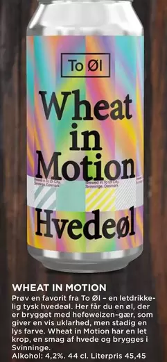 Wheat in Motion Hvedeøl