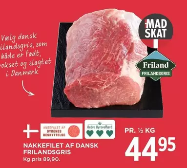 Nakke file af Dansk Frilandsgris