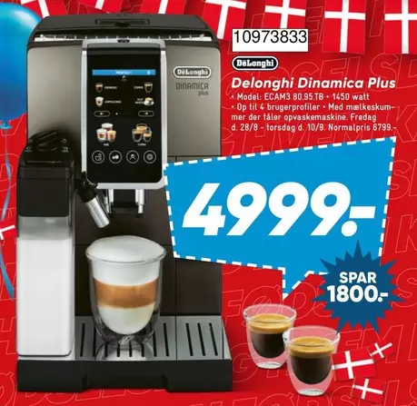 Dinamica Plus ECAM 86.35.TB