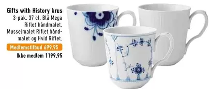 Gifts with History krus 3-pak