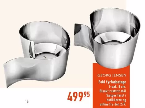 Den - Fold fyrfadstage