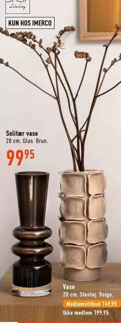 Solitær vase
