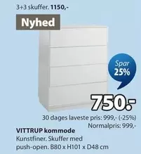 VITTRUP kommode