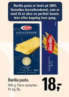 Barilla pasta