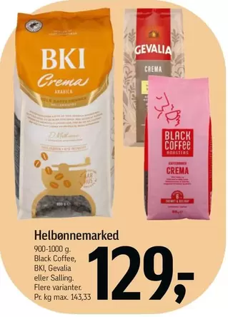 Helbønnekaffe