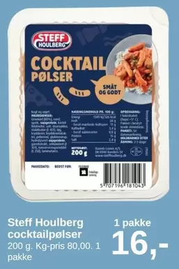 Cocktail pølser