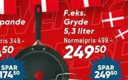 Gryde 5,3 liter