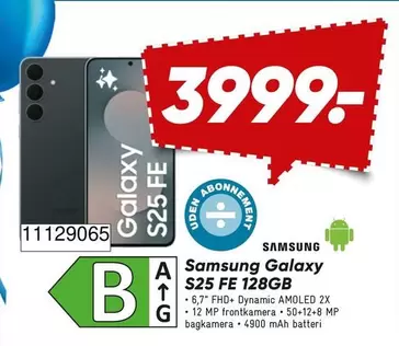 Galaxy - S25 FE 128GB