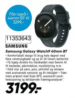 Galaxy - Watch9 40mm BT