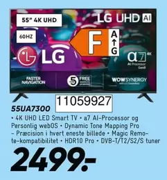 Lg - 55" 4K UHD LED Smart TV