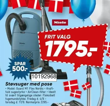 Miele - Støvsuger med pose