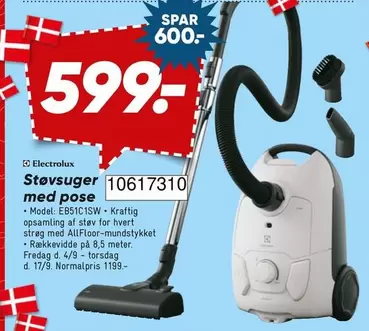 Electrolux - Støvsuger med pose 10617310