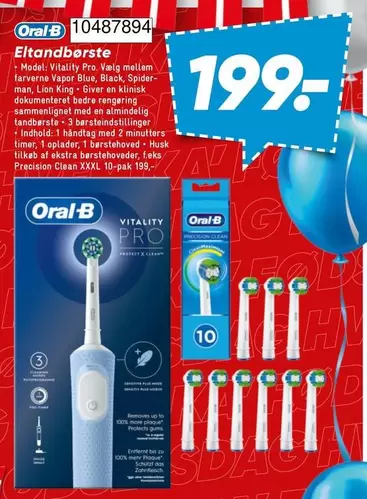 Oral B - Elttandborste 10487894