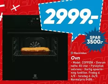 Electrolux - Ovn COPPO5K