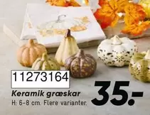 Keramik - græskar 11273164