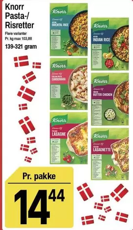 Pasta/Risretter