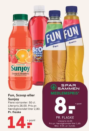 Orange - Sunjoy, Scoop eller Sunjoy