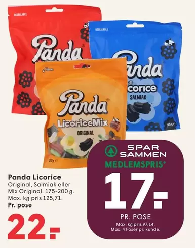 Panda Licorice