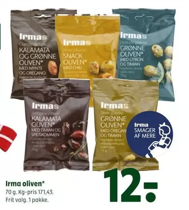 Chili - Irma oliven