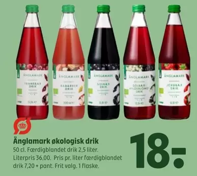 økologisk drik
