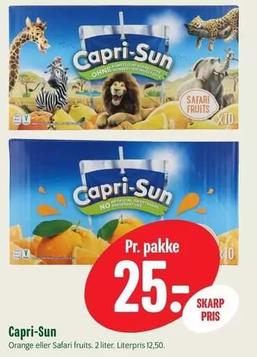 Orange - eller Safari fruits