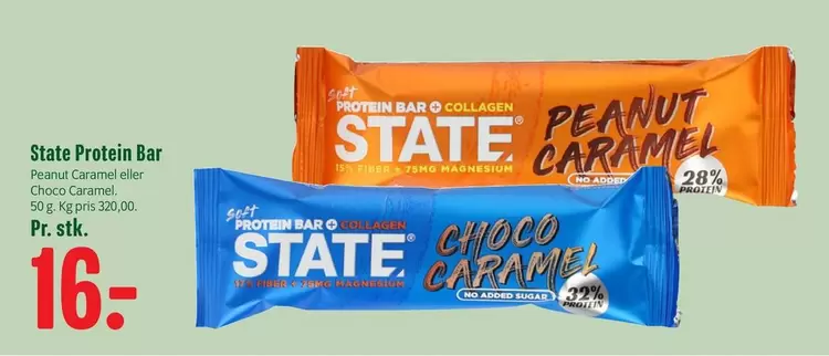 Magnesium - State Protein Bar