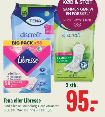 Tena eller Libresse