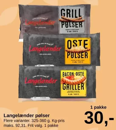 Den - Langelænder pølser