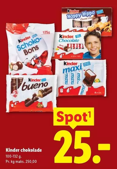 Kinder - Schoko-Bons, Bueno, Maxi, Chocolate