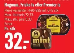 Magnum, Frisko Is eller Premier Is